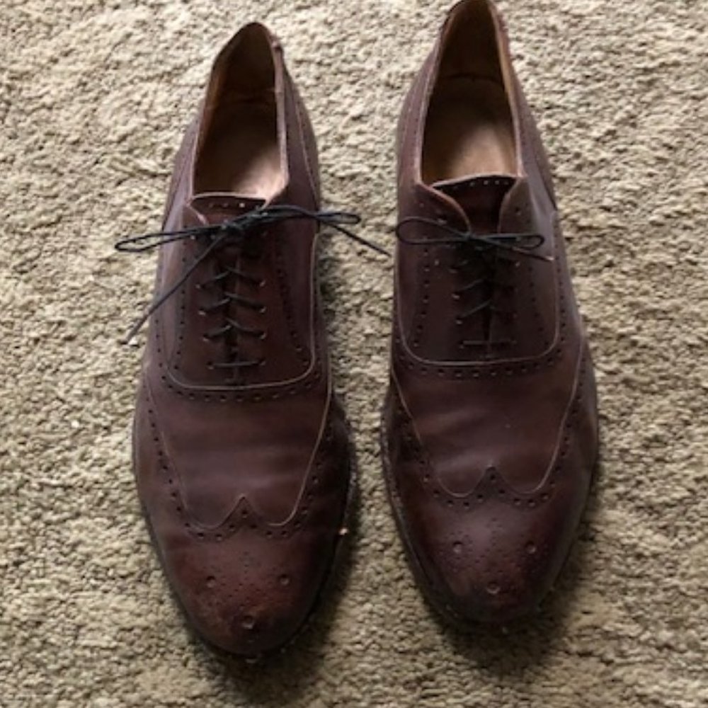 Vintage Paul Smith shoes size 10.5 brown